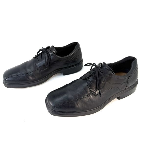 ECCO Helsinki 2 Bicycle Toe Black Lace Up Dress Shoes Men\'s Size 44 EU main image 8